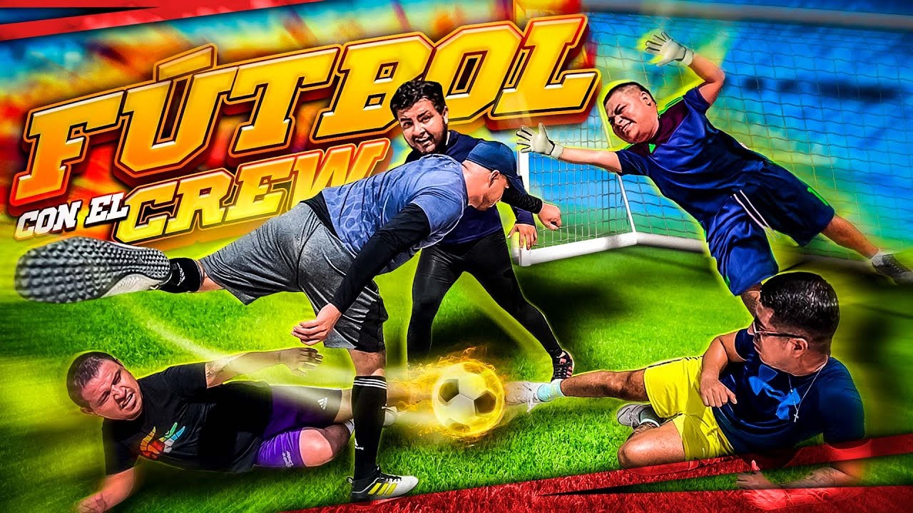⚽RETA DE FUTBOL CON EL CREW🔥