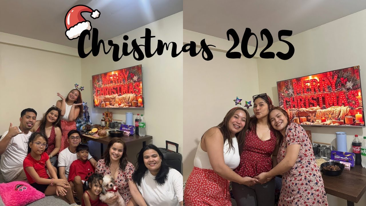 Christmas 2025 with fam 🎄✨ | Moneth Samonte 🌸
