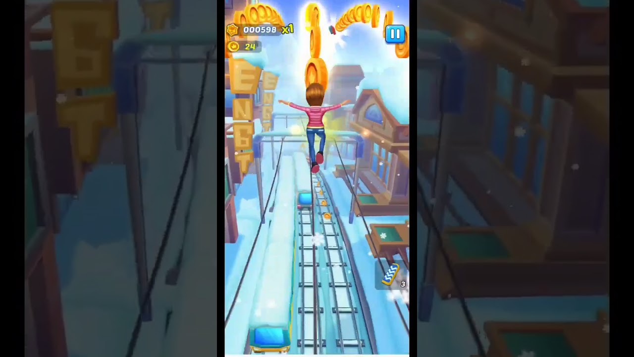 Subway Princess Running 