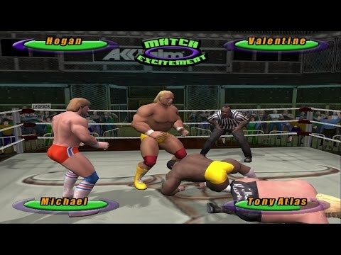 Legends of Wrestling PS2 Gameplay HD (PCSX2)