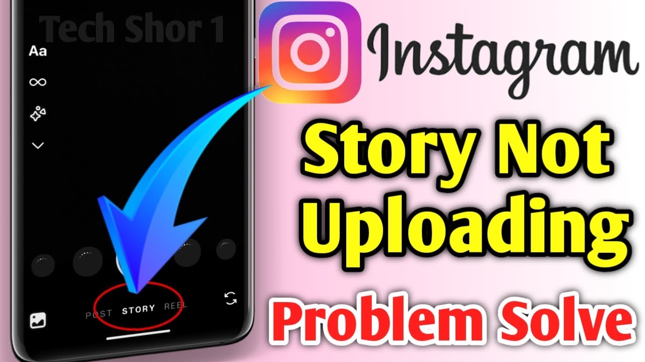 Instagram story not uploading Problem Solve