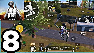 Pubg Mobile — Gameplay Walkthrough Part 8 — New Update 3.8 Gameplay —(ios,Android)
