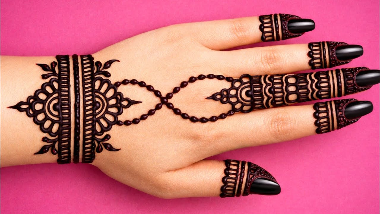 Eid Special Bracelet Mehndi Design 2026 | beautiful simple mehndi design 
