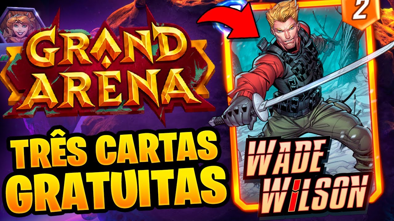WADE WILSON, THANOS E ANIQUILADOR GRATUITOS NO EVENTO GRAND ARENA |Marvel Snap