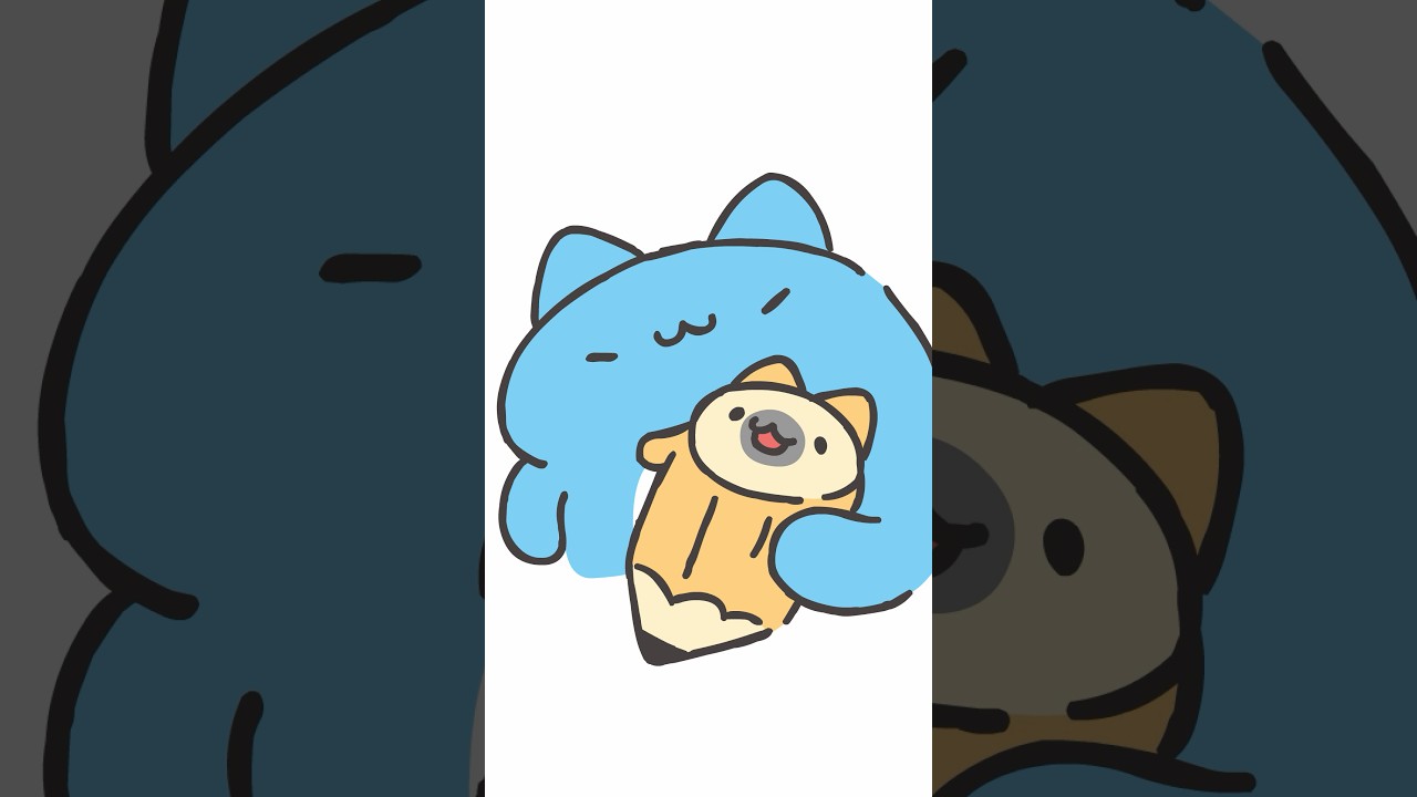 Pencil BugCat Spinning✏️ #カプー #capoo