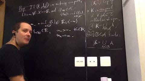 Compact metric spaces: equivalences. Proof that compact implies complete.