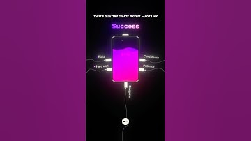 These 5 Qualities Create Success — Not Luck 🔥 | #hardwork #dailymotivation #successmindset