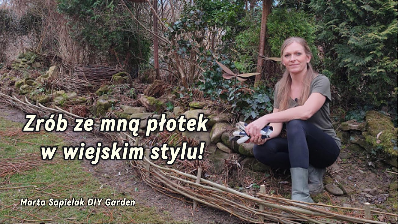 Zrób ze mną płotek w wiejskim stylu!