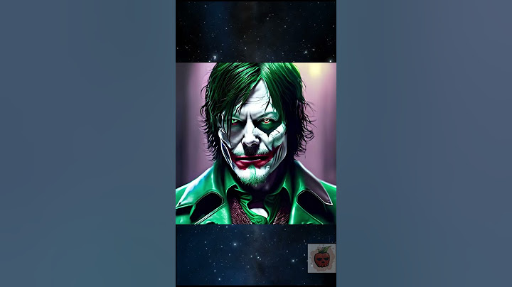 Что если ....? Объединить Нормана Ридуса и Джокера 🃏🤡