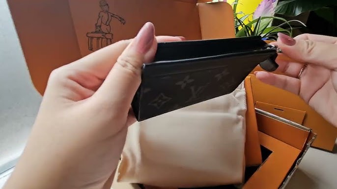 LV MEN'S Wallet Review: Louis Vuitton Multiple Wallet in Black Monogram  Eclipse M62294 