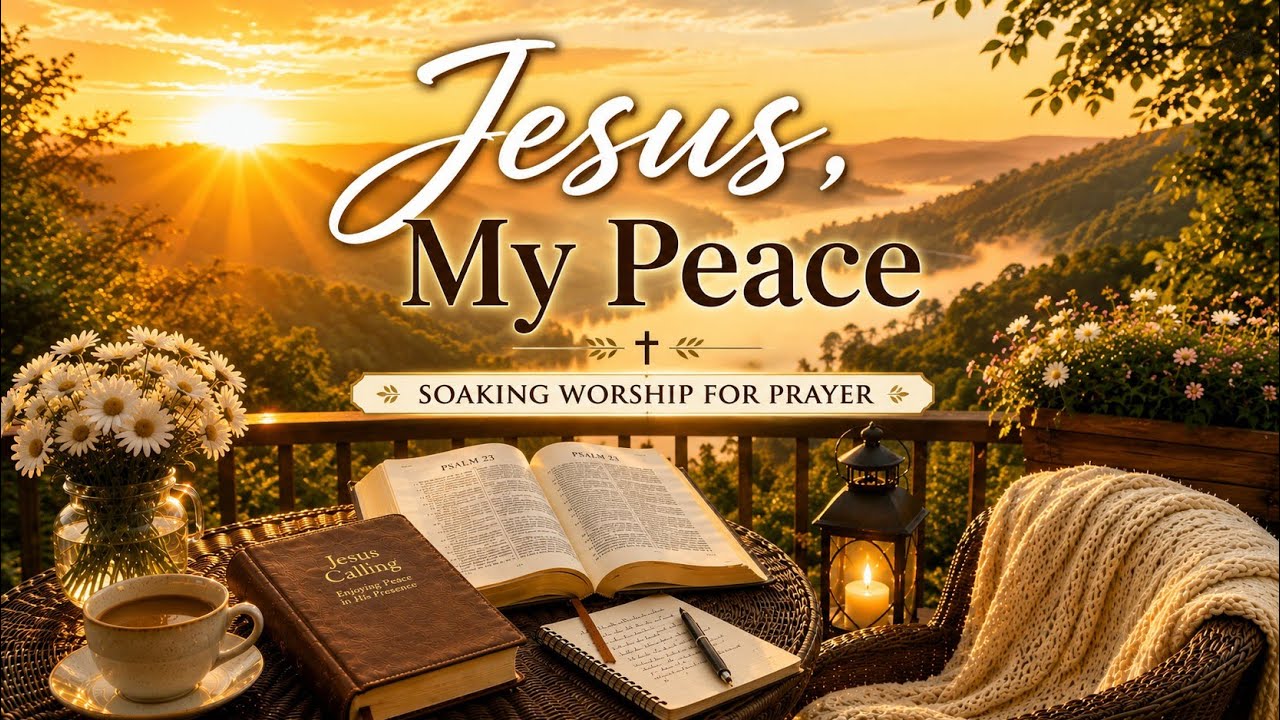 Jesus My Peace 🌿 Soaking Worship Instrumental for Prayer, Sleep & Deep ...