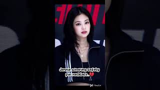 Jennie wearing safety pin necklace💔#jenniewearingsafetypinnecklace #jennie #safetypinnecklace #bp