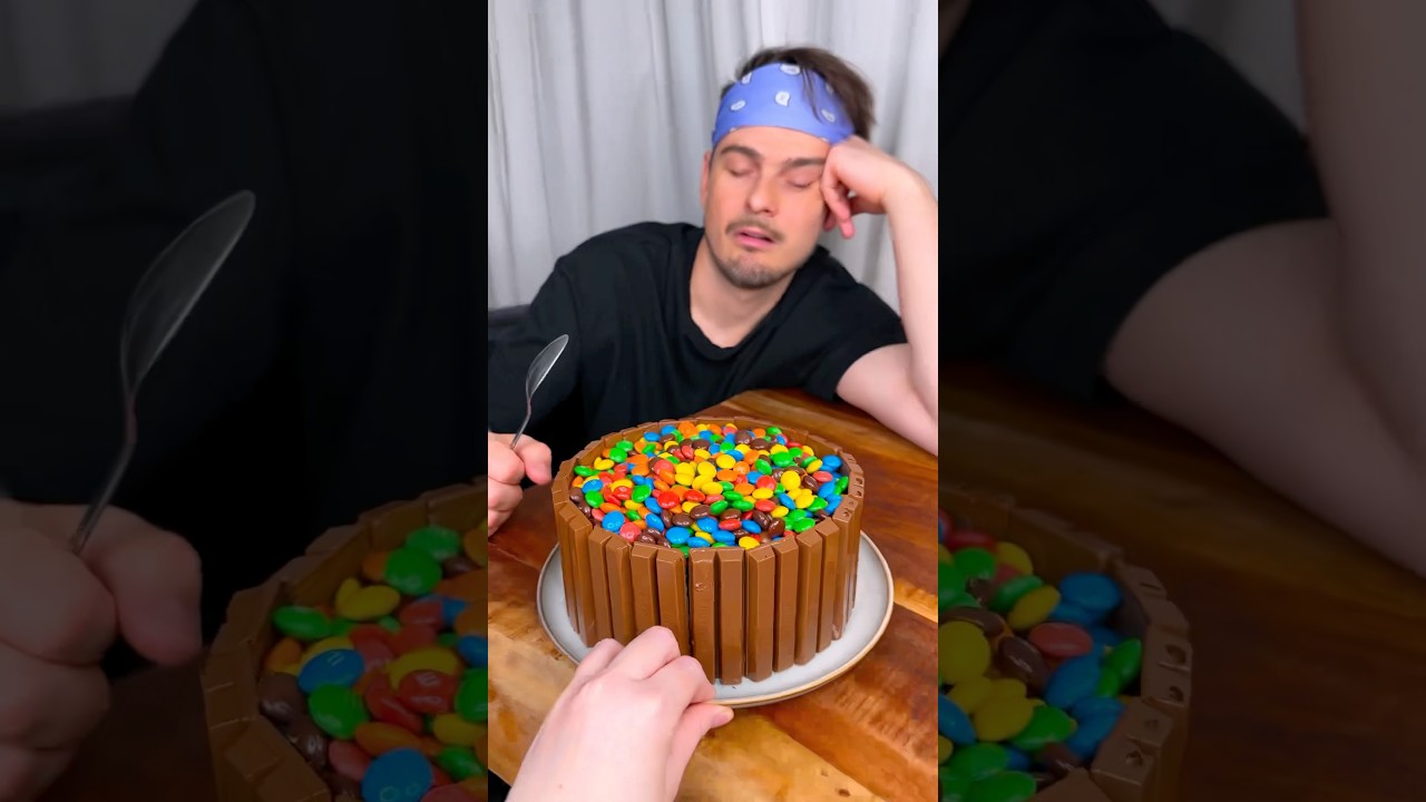 Why bro didn't recognize his CHOCOLATE cake PART 2😅❤️🎂| CHEFKOUDY