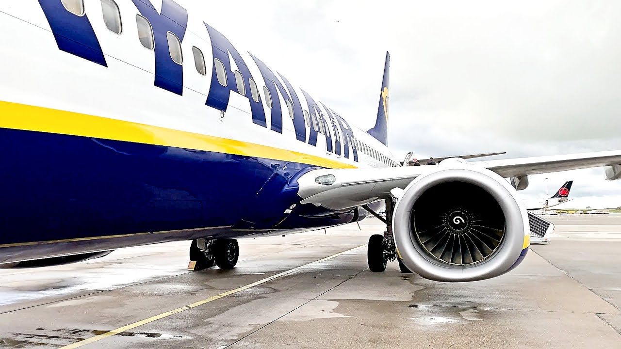 Amsterdam to Dublin | RYANAIR | BOEING 737-8AS | EI-DLD [4K]