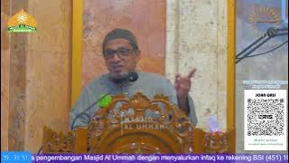 LIVE | Majelis Ilmu Selasa Ba'da Maghrib | Ustadz H. Umar Said Thalib, S.E. |