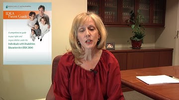 What Is the IDEA Parent Guide?