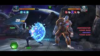 R5 Future Ant Man vs Korg on node 48 (power efficiency) prowess power global