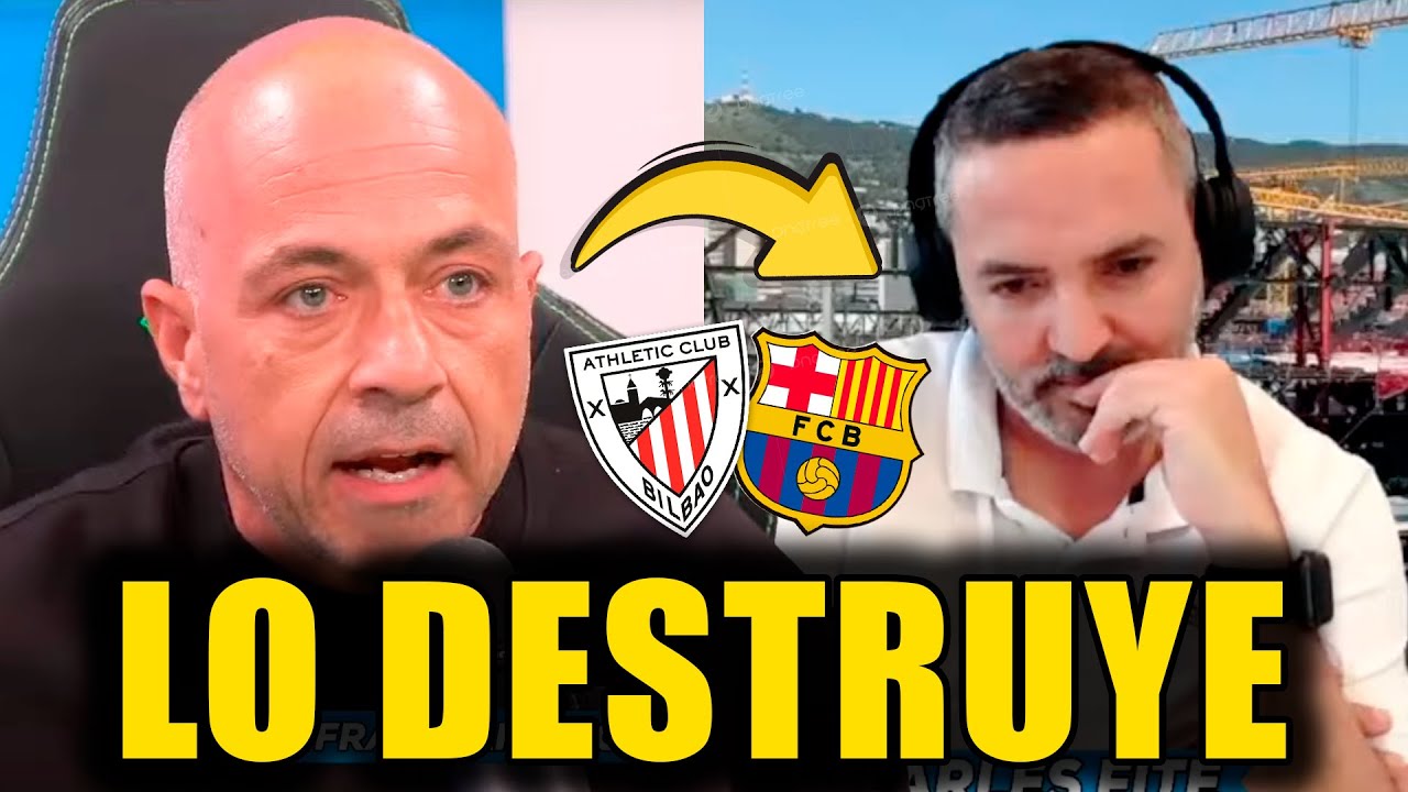 Fran Garrido DEJA EN EVIDENCIA a Carles Fité: “Solo el ATHLETIC puede hablar de cantera