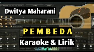 KARAOKE PEMBEDA - DWITYA MAHARANI karaoke dan lirik lagu terbaru 2019