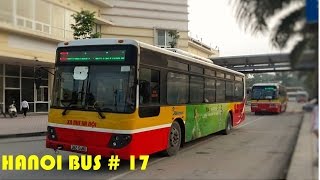 WHEELS ON THE BUS | Hanoi Bus No 17- Xe Buýt Hà Nội Số 17 | the vehicles by HTBabyTV