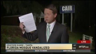 Video: CAIR Reports Spike in Anti-Mosque Incidents, Leads in Fla. Mosque Vandalism