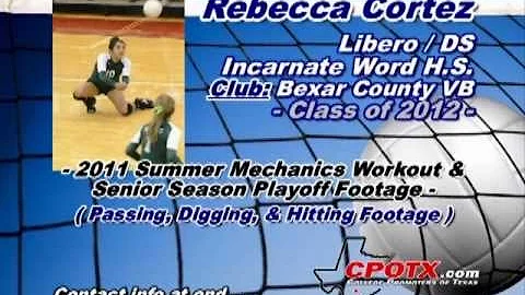 Rebecca Cortez - Senior Season Playoff Footage & M...