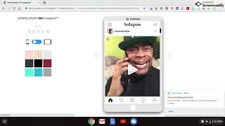 instaphone for chromebook screenshot 1