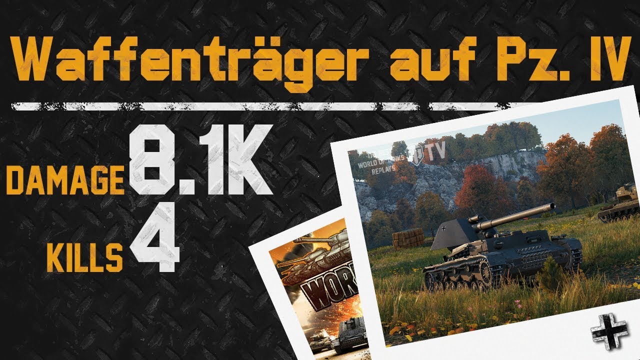 tdp World of Tanks - Waffenträger auf Pz. IV