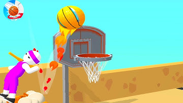 Bounce Dunk - All Levels Gameplay Android, iOS Mobile Game Level 60-62