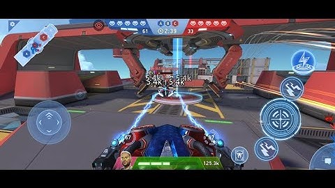 Mech Arena Control Point Clash | Earned 3 Gold Medals🏅In One Battle | Smooth Operator+Assist+Kills |