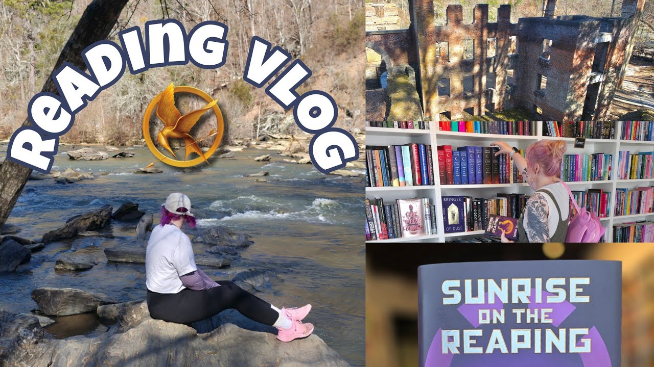 sunrise on the reaping reading vlog