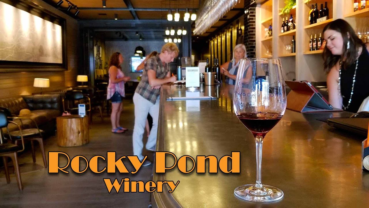 Rocky Pond Winery Tasting Room Lake Chelan Washington - YouTube