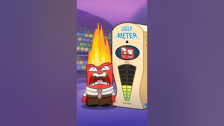 The Ugly Face Meter (Inside out 2 Animation) #shorts #animation #memes