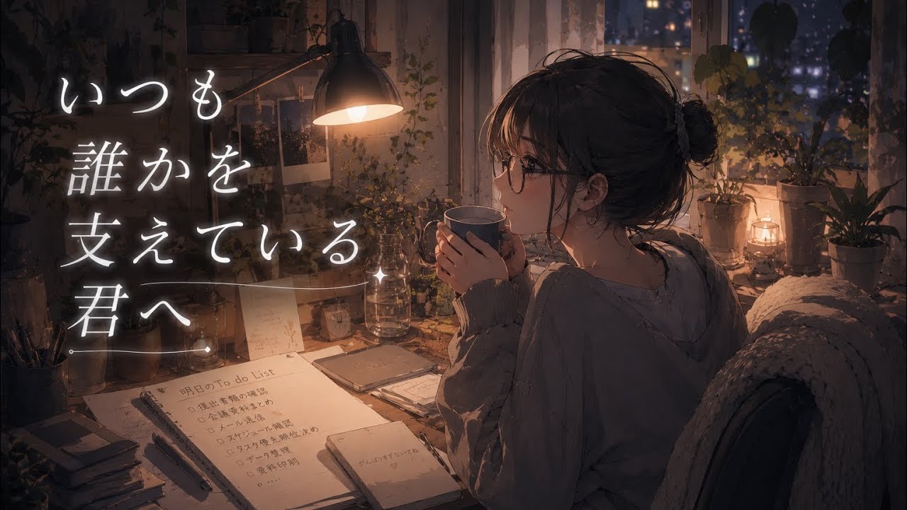 深夜の音楽室｜いつも誰かを支えている君へ - YouTube