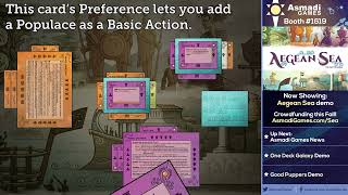 Aegean Sea - 2022 Gen Con Demo Overview @AsmadiGames