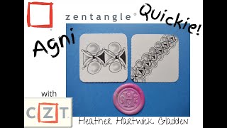 Agni | Zentangle® Quickie