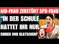 AfD-FRAU dominiert SPD GENIAL 🚨 Nach dieser VERNICHTUNG FLIPPT SPD-FRAU völlig aus! (Hammer)