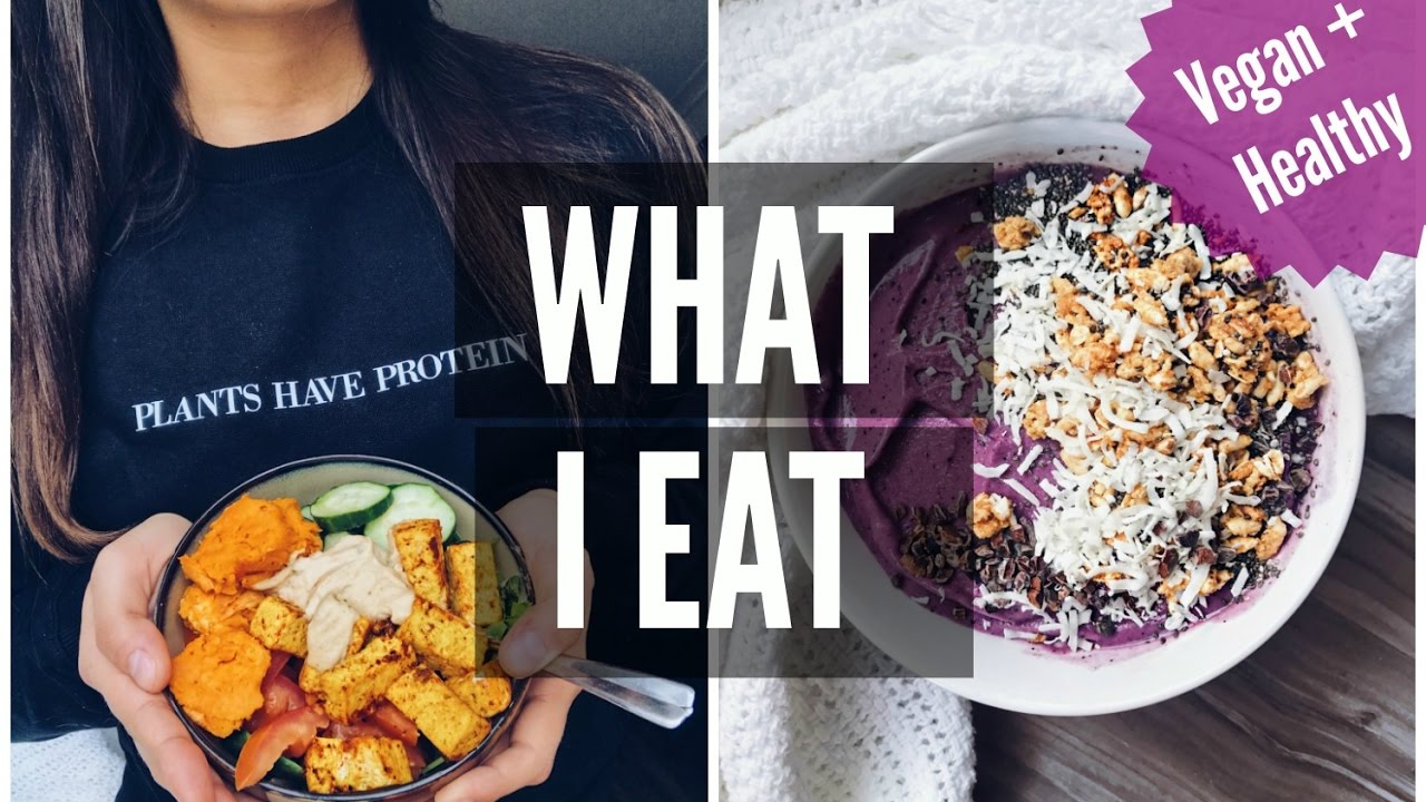 WHAT I EAT IN A DAY #4 | VEGAN + HEALTHY - YouTube Marisa Demos