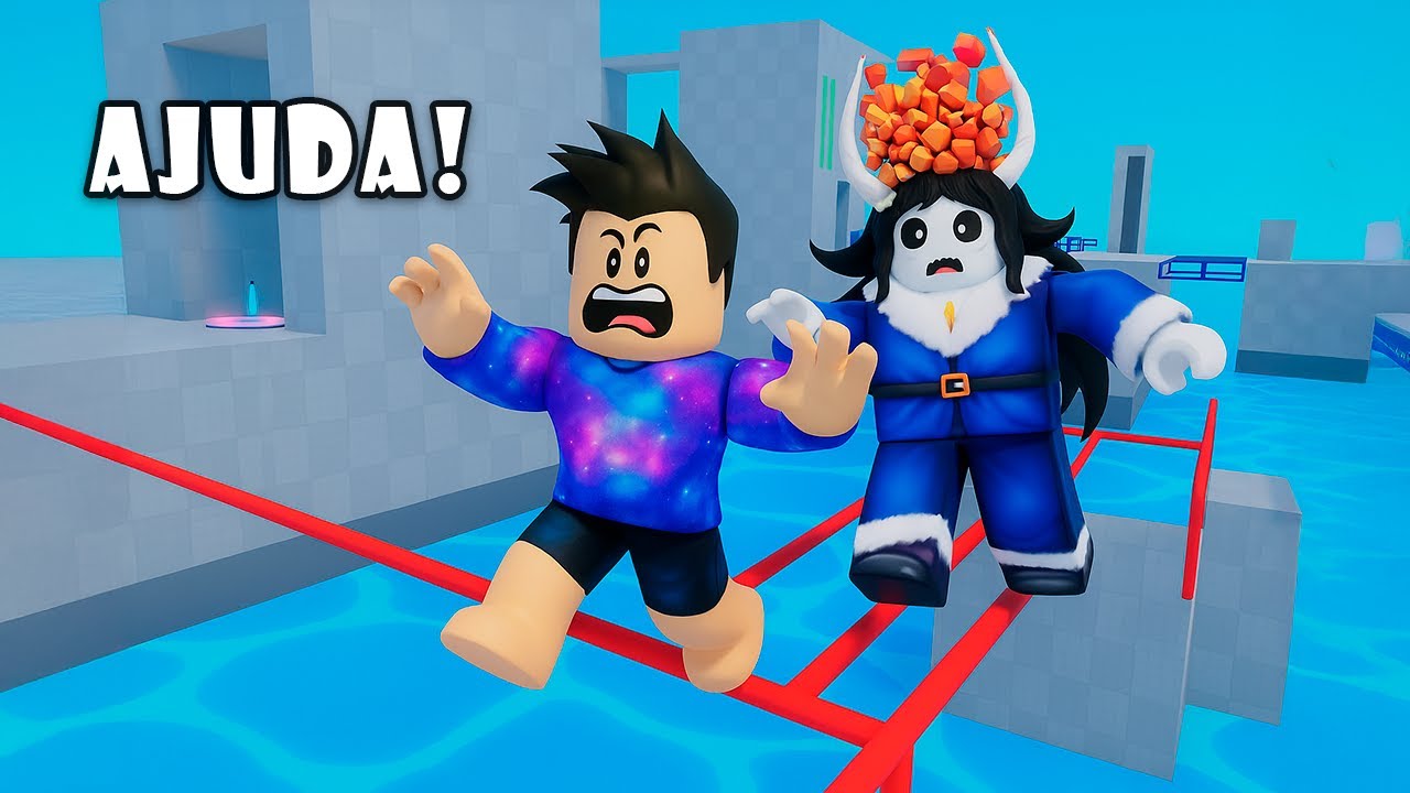 Trabalha Em Equipe Ou Cai! Roblox Quebra Cabeça De Trabalho Em Equipe