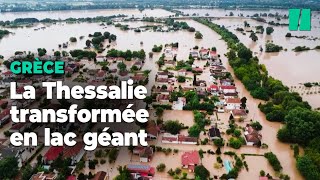 En Grèce, la Thessalie devient un lac géant après des pluies extrêmes