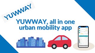 Yuwway, all in one urban mobility app screenshot 1