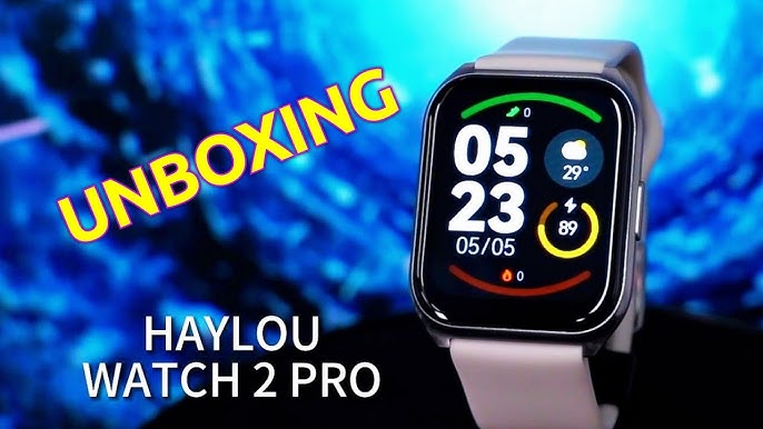 Haylou revela um novo smartwatch com certificação IP68, um sensor