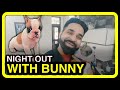 Night Stay at friends house with Bunny French Bulldog😍 | funny family and dog videos | Harpreet SDC