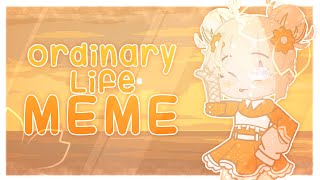 Ordinary Life Meme .