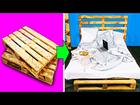 27 Ý TƯỞNG TỰ LÀM ĐỒ NỘI THẤT VÀ TRANG TRÍ NHÀ CỬA