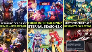 Eternal Seasons 2.0 | Exorcist Resale | Returning CC \u0026 LB Skins | New Collectors Release \u0026 more🔥