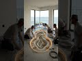Aqua Rift Living Floor #ai #aishorts