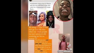 Could Lil Wayne be the Artist Latto was talkin about🤔 #lilwayne #latto #kodakblack #explore #foryou