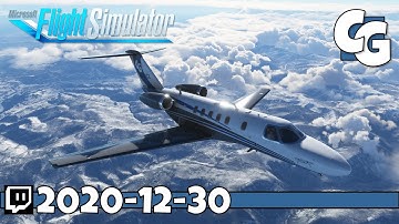 CJ4 + OnAir + Pilot2ATC Combo (w/ Timestamps) - Microsoft Flight Simulator - VOD - 2020-12-30