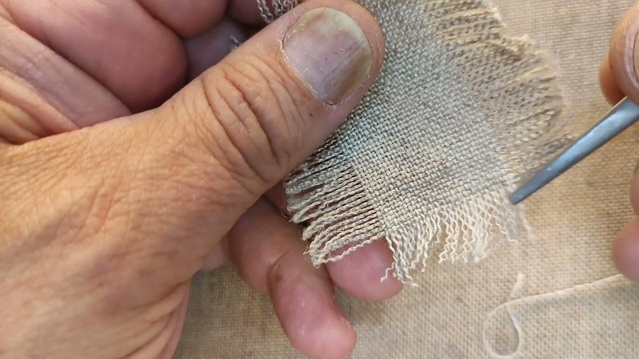 Cómo reparar un lienzo rasgado, por Luis Rizo pintor 142 @luisrizopintorartistico6574